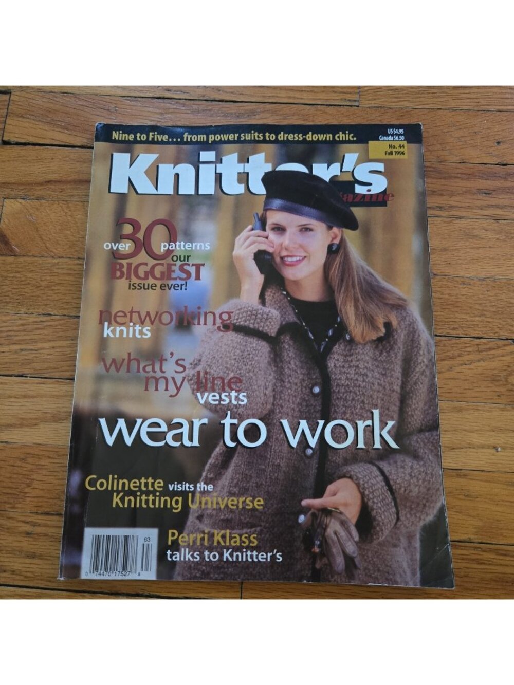 Knitter's Magazine Fall 1996 No. 44 Wear to Work Patterns